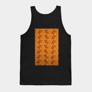 Retro Orange One Tank Top